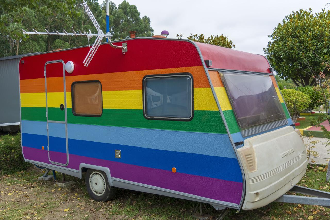 Camping Santa Tecla A Guarda Eksteriør bilde