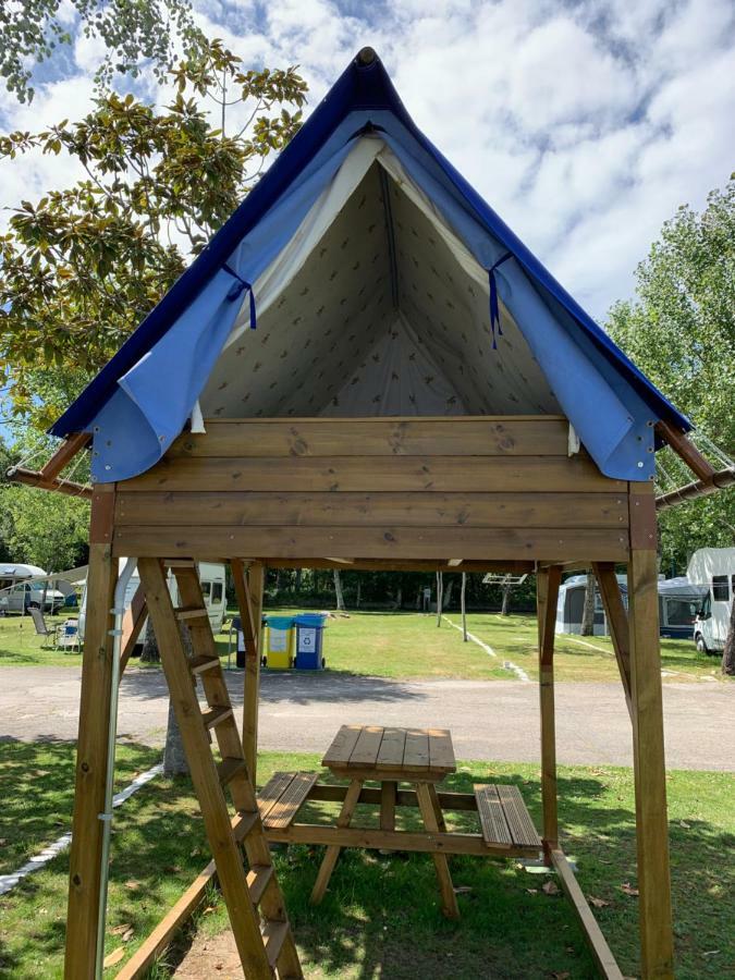 Camping Santa Tecla A Guarda Eksteriør bilde